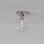 Load image into Gallery viewer, Lumivelle Sculptural Flush Mount Light – Modern Glass Ceiling Lamp
