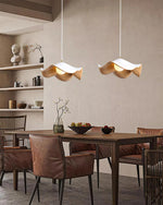 Bild in Gallery-Viewer laden, Leaf Vein Glass Plug-In Pendant Lamp