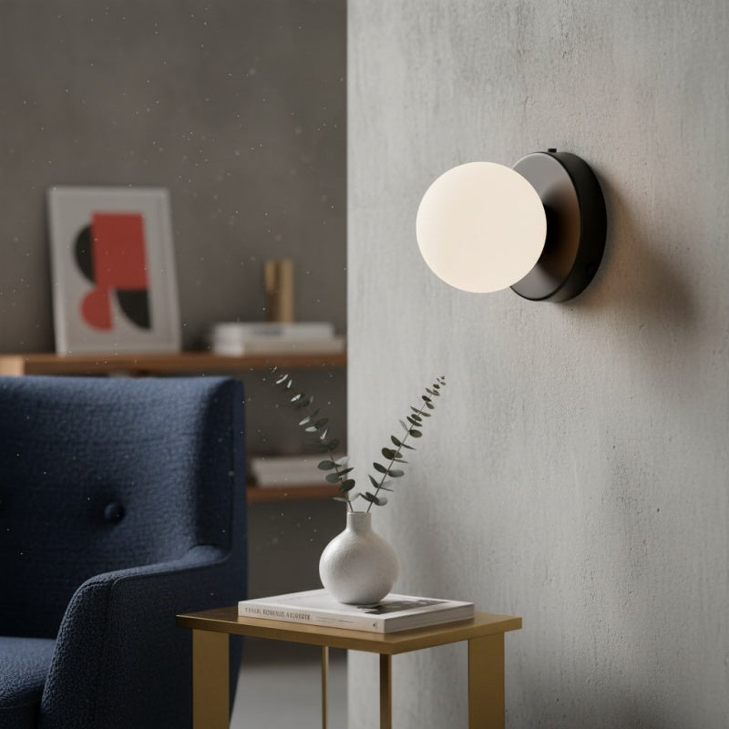 Lampe murale douce Nuevola style moderne - Utilisation salon chambre