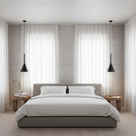 Charger l'image dans la visionneuse de galerie, Lampe suspendue industrielle Alphomo - Lampe suspendue minimaliste pour îlot de cuisine et table à manger N04