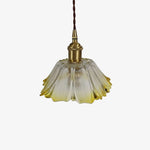 Load image into Gallery viewer, Blossix Elegant Art Pendant Lamp - Glass Flower Shade Design for Living or Dining Room N24