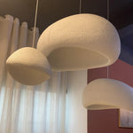 Bild in Gallery-Viewer laden, Sculptural Polystyrene Plug-In Pendant Light