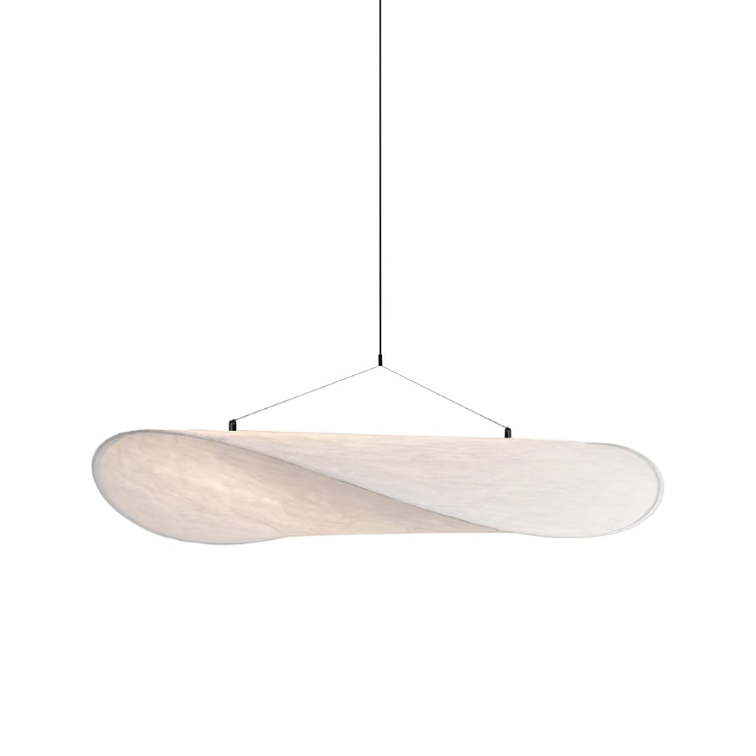 Cloudlike Mulberry Silk Plug-In Pendant Light
