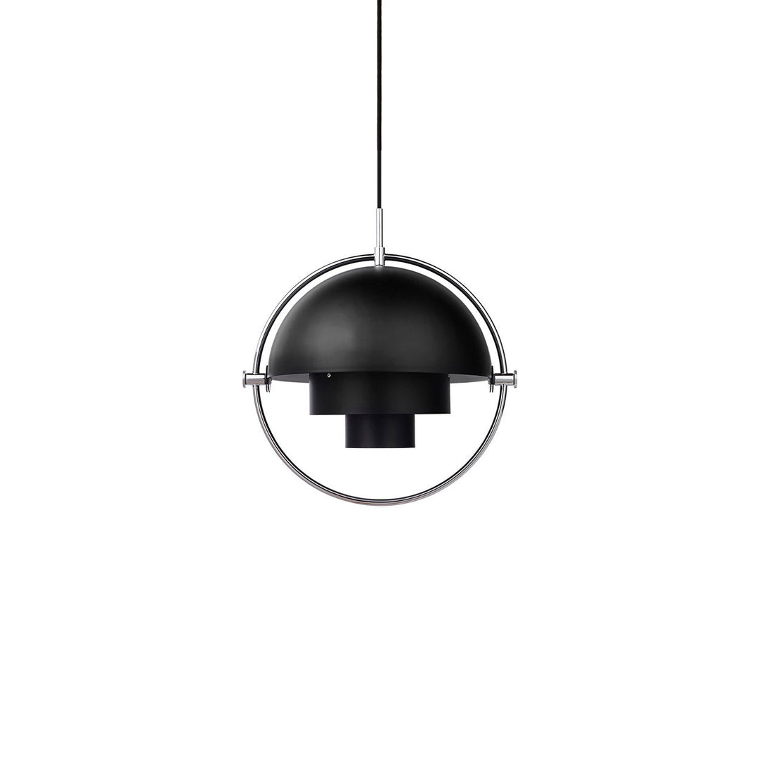 Adjustable Metal Hemisphere Plug-In Swag Pendant