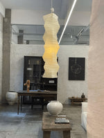 Charger l'image dans la visionneuse de galerie, Textured Washi Paper Swag Pendant Light
