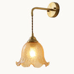 Load image into Gallery viewer, Ice-Crack Flower Hanging-Cord Wall Lamp - Style B