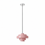 Load image into Gallery viewer, Koloro Modern Art-Inspired Curved Glass Pendant Fixture - Transitional Style Lighting for Living Spaces
