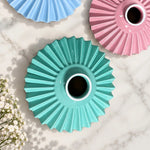 Charger l'image dans la visionneuse de galerie, Japanese Pleated Ceramic Pendant Lamp