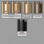 Load image into Gallery viewer, Tierlux Glass Textured Brass Chandelier – Timeless Lighting with Style
