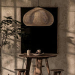 Bild in Gallery-Viewer laden, Woven Rattan Wood Plug-In Pendant Light