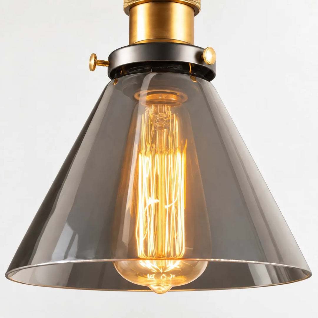 Minimalist Glass Pendant Light