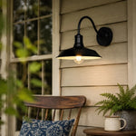 Charger l'image dans la visionneuse de galerie, Outdoor wall light on patio siding