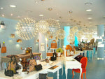 Load image into Gallery viewer, Silver Spark Ball Pendant Light
