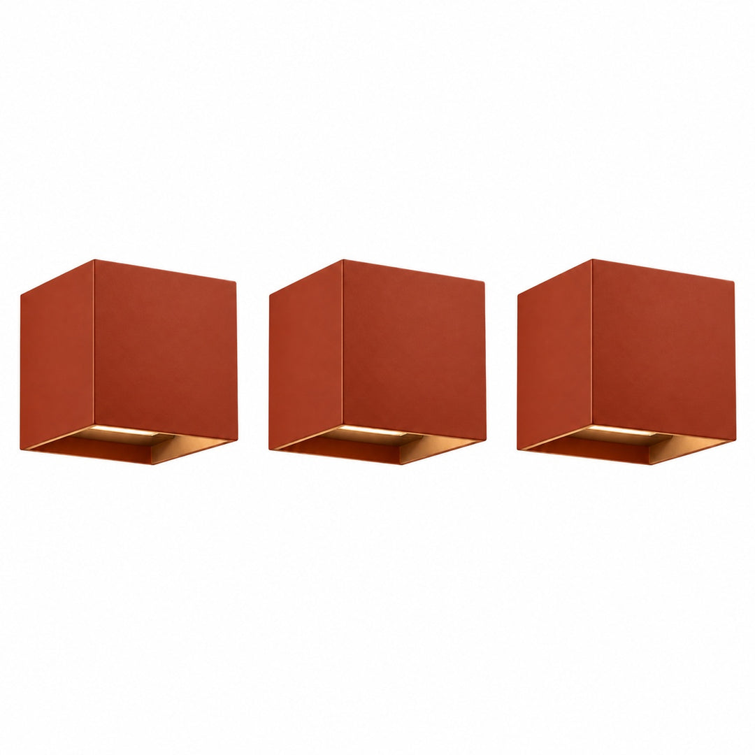 Beam Shaping Open Flap Aluminium Wall Light