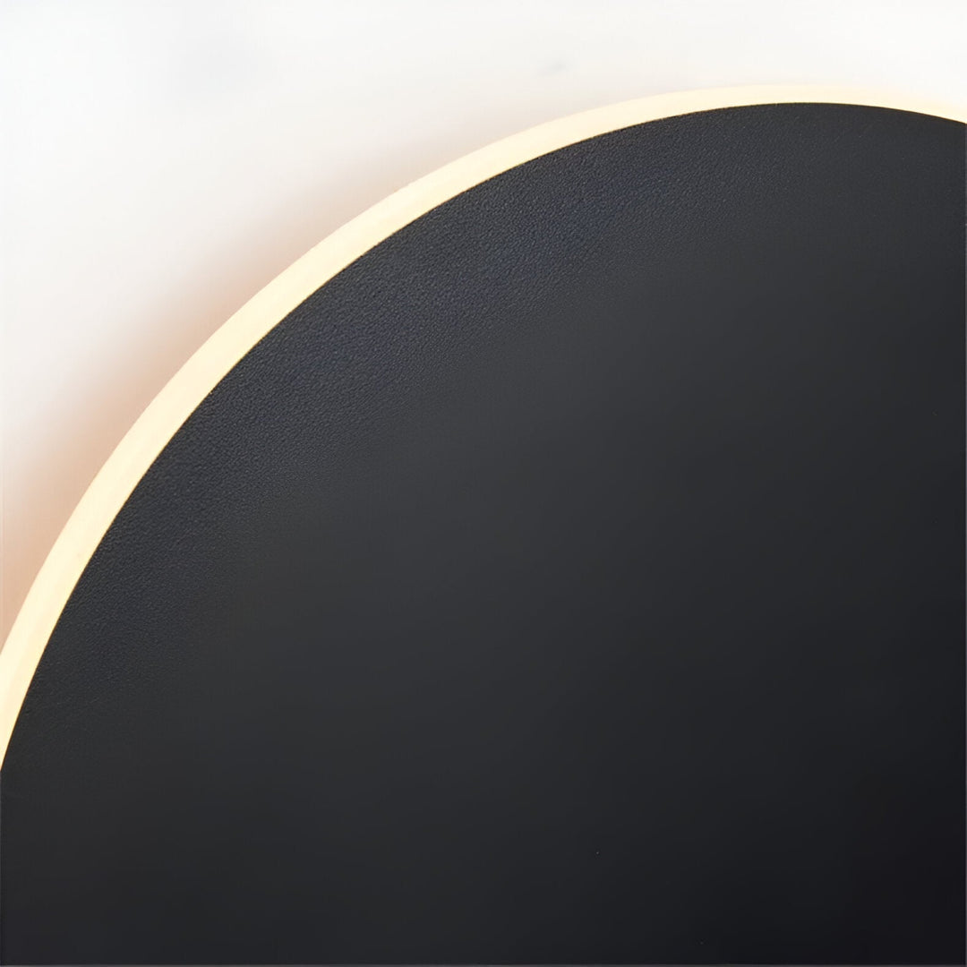 Moderne nordische runde Aluminium Minimalistische LED-Wandleuchte