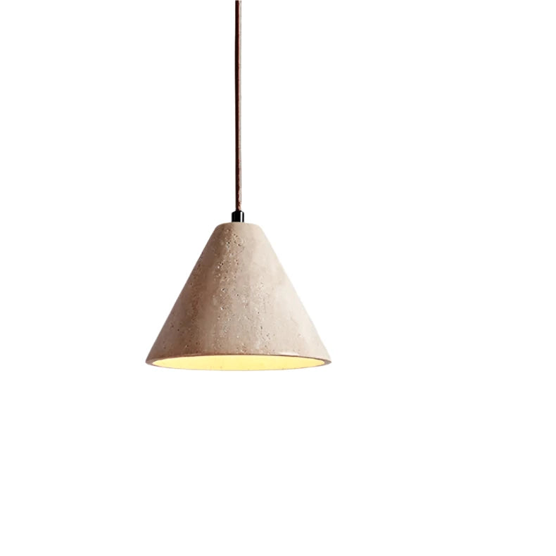 Travertin Moderne LED-Hängeleuchte