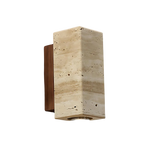 Load image into Gallery viewer, Wabi-Sabi Aura Travertine Wall Light
