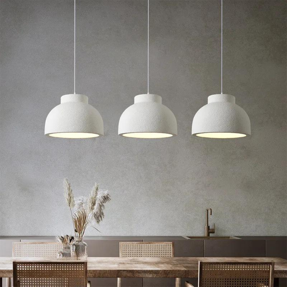 Nordische Schale Minimalistische Polystyrol-Pendelleuchte