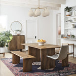 Load image into Gallery viewer, Rivrona 5-Light Chandelier for Entryway - Ribbed Glass Modern Lighting
