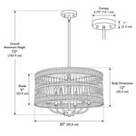 Load image into Gallery viewer, dimension diagram