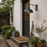 Load image into Gallery viewer, Vintage Metal Outdoor Wall Sconce