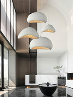 Load image into Gallery viewer, Curved Polystyrene Plug-In Pendant Light