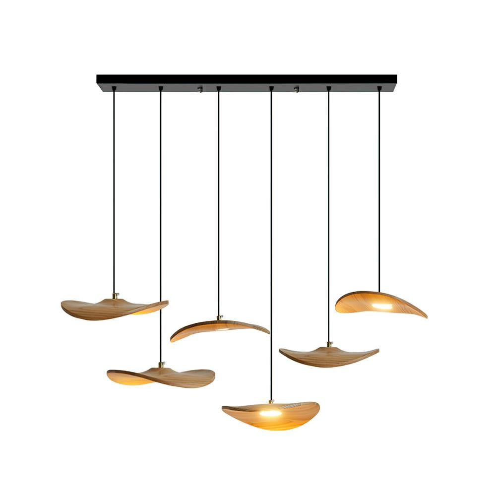 Twisora Wood Chandelier