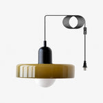 Charger l'image dans la visionneuse de galerie, Bauhaus Colorful Glass Plug-In Pendant Light