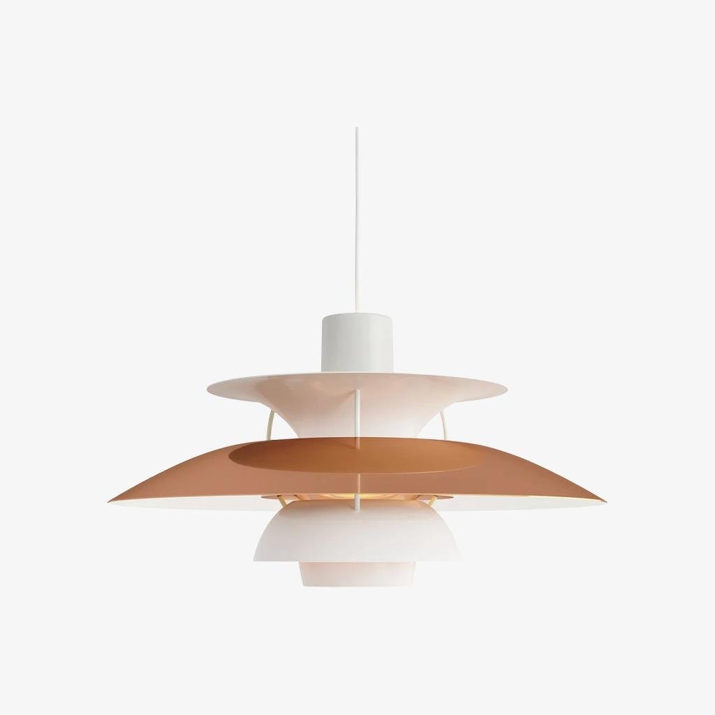 Layora Moderne Skandinavische Hängelampe – Mehrfarbiges Aluminium-Design für Ess- und Wohnzimmer N38