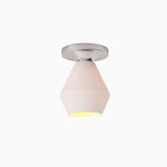 Load image into Gallery viewer, Merin Minimalist Sleek Geometric Glass Flushmount Light
