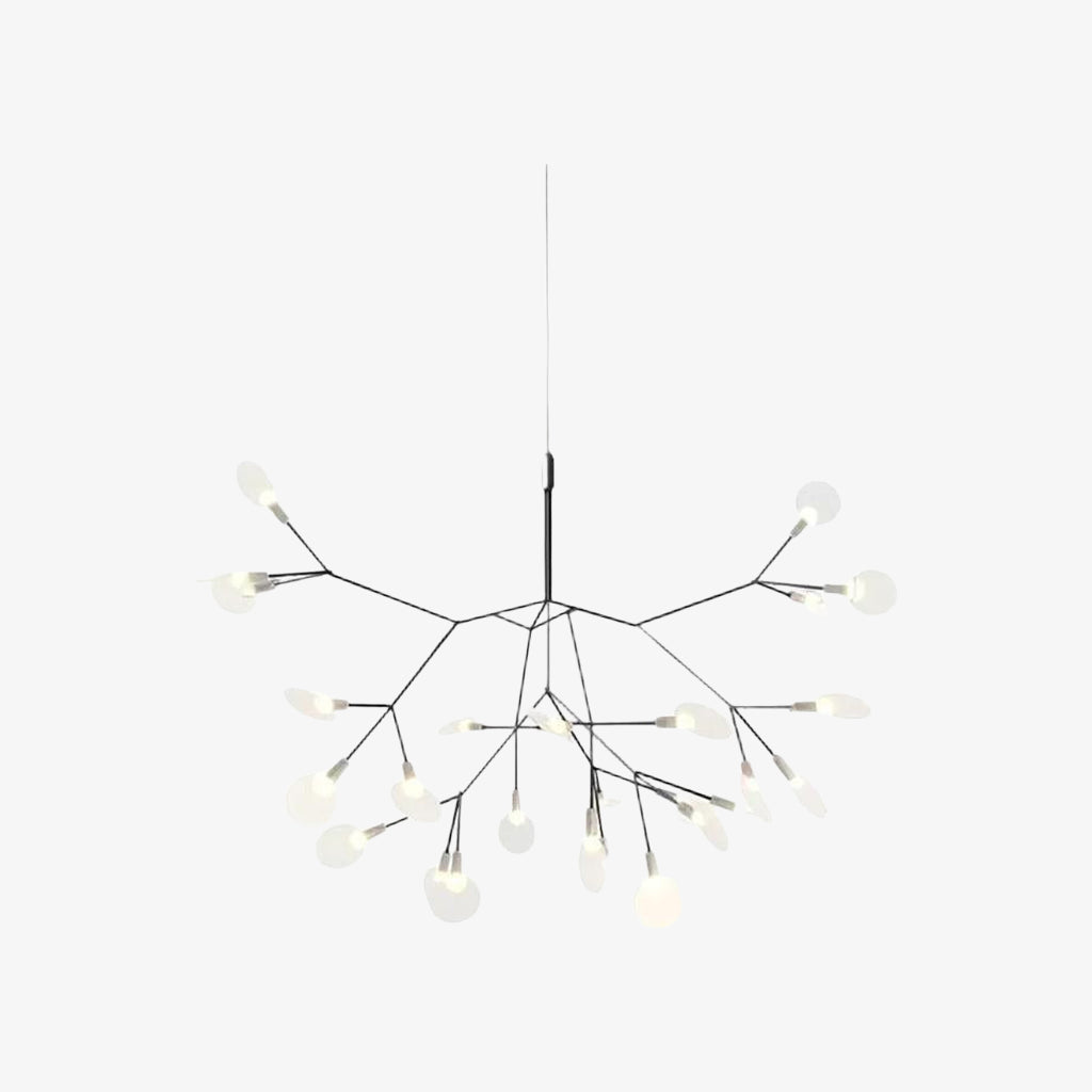 Floresta Artistic Chandelier – Organic Design with Metal and Acrylic for Contemporary Spaces N66
