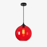 Charger l'image dans la visionneuse de galerie, Smoky Gray Glass Globe Pendant Light