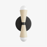 Cargar imagen en el visor de la Galería, Pyralis Cone Linear Statement Wall Sconce - Modern Two Light Fixture
