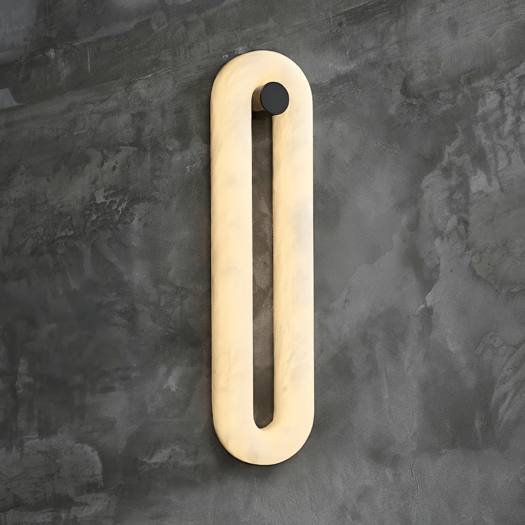 Luz de pared Alabaster Loop