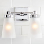 Load image into Gallery viewer, Derlina Glass Cone Wall Sconce - Modern Frosted Glass Shade Lighting
