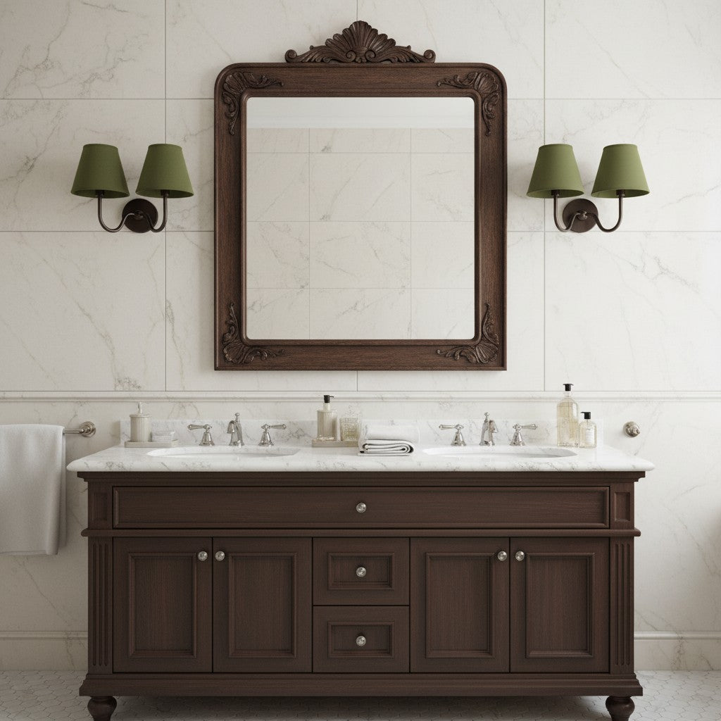 Aplique de pared Luvora con pantalla de tela y pantalla de tambor - Aplique plisado clásico