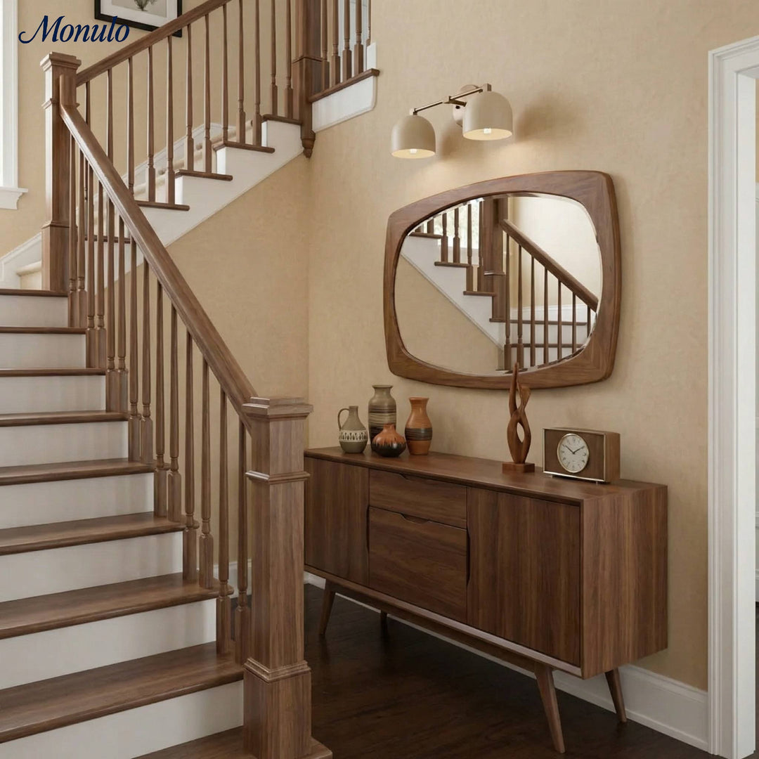 Aplique de pared Metio Dome para tocador – Lámpara de estilo Mid-Century para baño