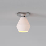Load image into Gallery viewer, Merin Minimalist Sleek Geometric Glass Flushmount Light
