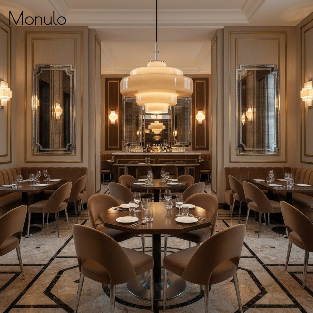 Koloro Modern Art-Inspired Curved Glass Pendant Fixture - Transitional Style Lighting for Living Spaces