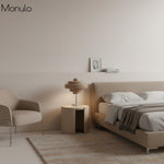 Load image into Gallery viewer, Koloro Minimalist Curved Glass Table Lamp – Contemporary Home Décor Light Fixture
