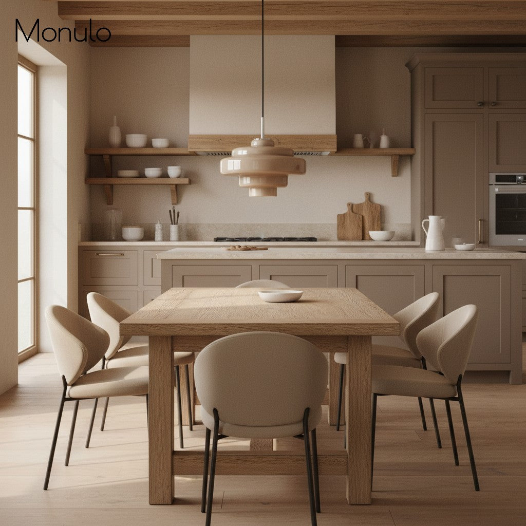 Koloro Modern Art-Inspired Curved Glass Pendant Fixture - Transitional Style Lighting for Living Spaces