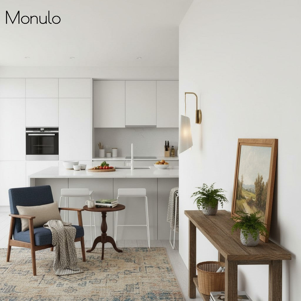 Applique murale sculpturale en céramique Orovia – Éclairage moderne pour chambre, cuisine et salle de bain