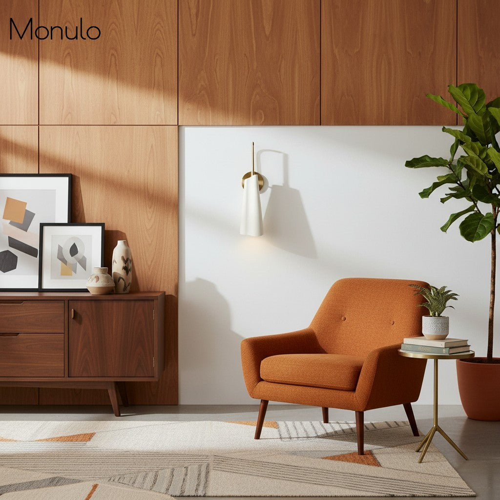 Applique murale sculpturale en céramique Orovia – Éclairage moderne pour chambre, cuisine et salle de bain