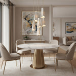 Load image into Gallery viewer, Orovia Sculptural Ceramic Pendant Chandelier – Adjustable Tiered Lighting for Dining Room, Kitchen and Living Room
