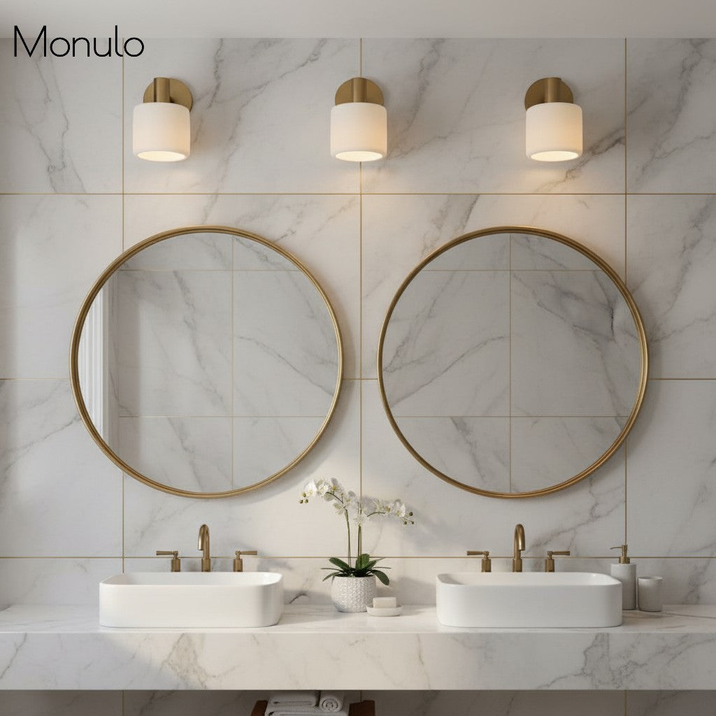 Aplique de pared pivotante de porcelana moderna Cerova 