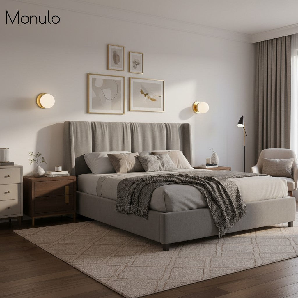 Opalglas Moderne Minimalistische Kugel Deckenlampe – Einfaches Aufbaulicht für Flur, Badezimmer und Schlafzimmer
