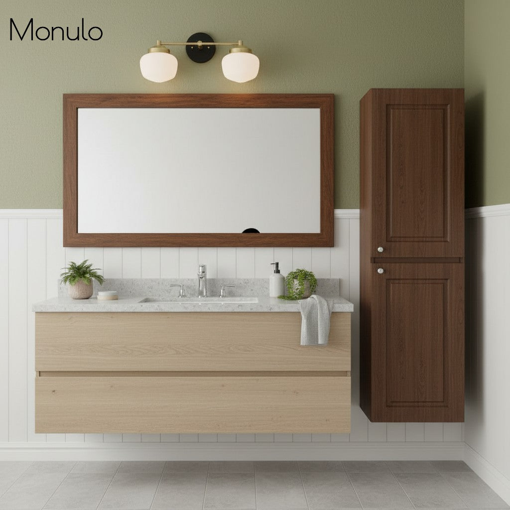 Applique murale Opalume en métal avec globe — Style Art déco transitionnel