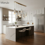 Load image into Gallery viewer, Orovia Sculptural Ceramic Pendant Chandelier – Adjustable Tiered Lighting for Dining Room, Kitchen and Living Room
