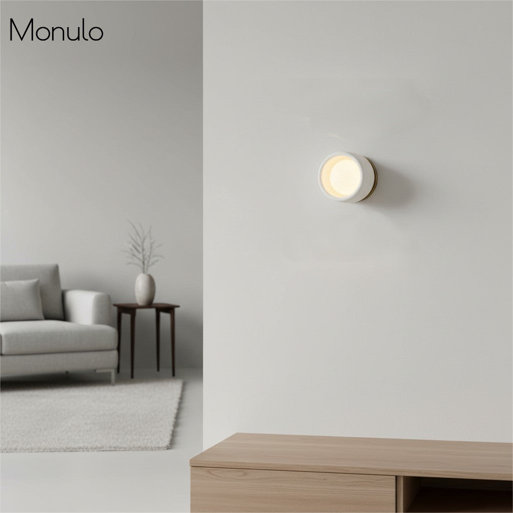 Aplique de pared pivotante de porcelana moderna Cerova 