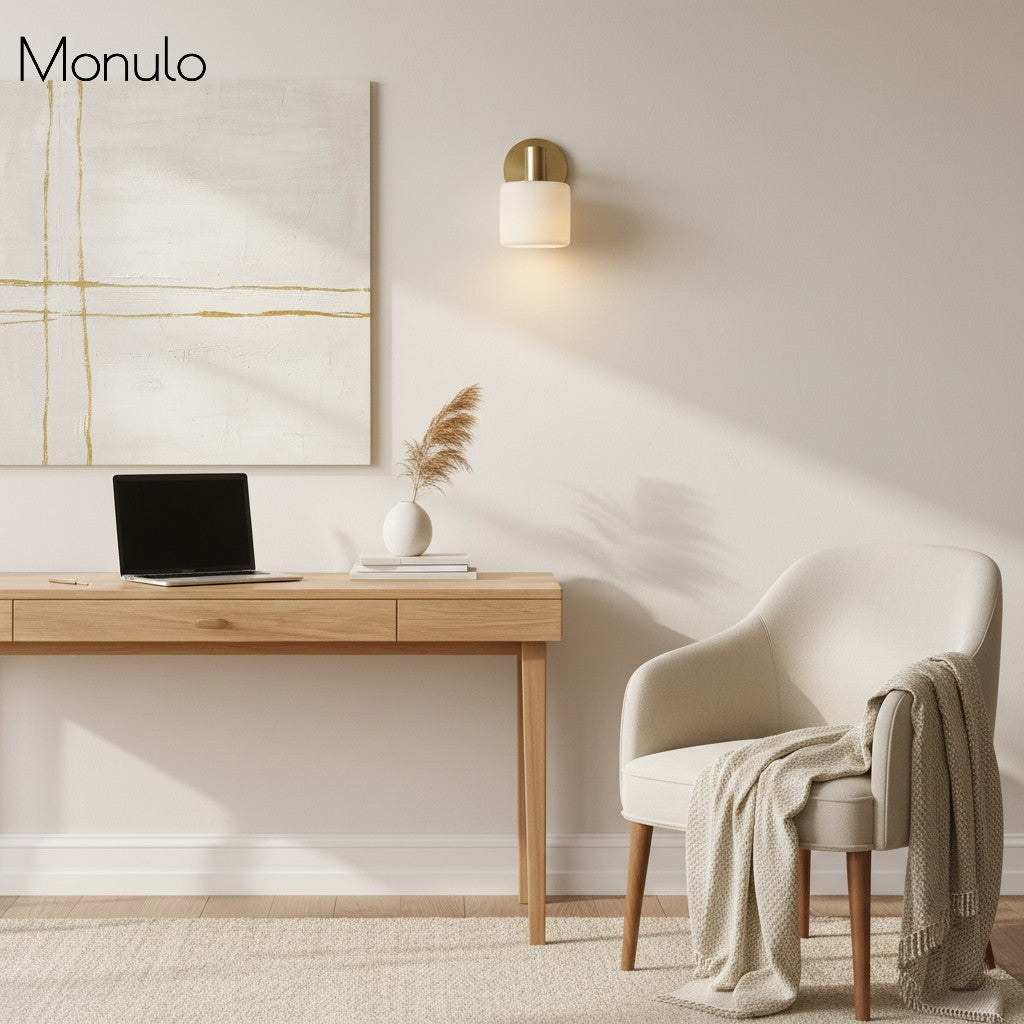 Aplique de pared pivotante de porcelana moderna Cerova 